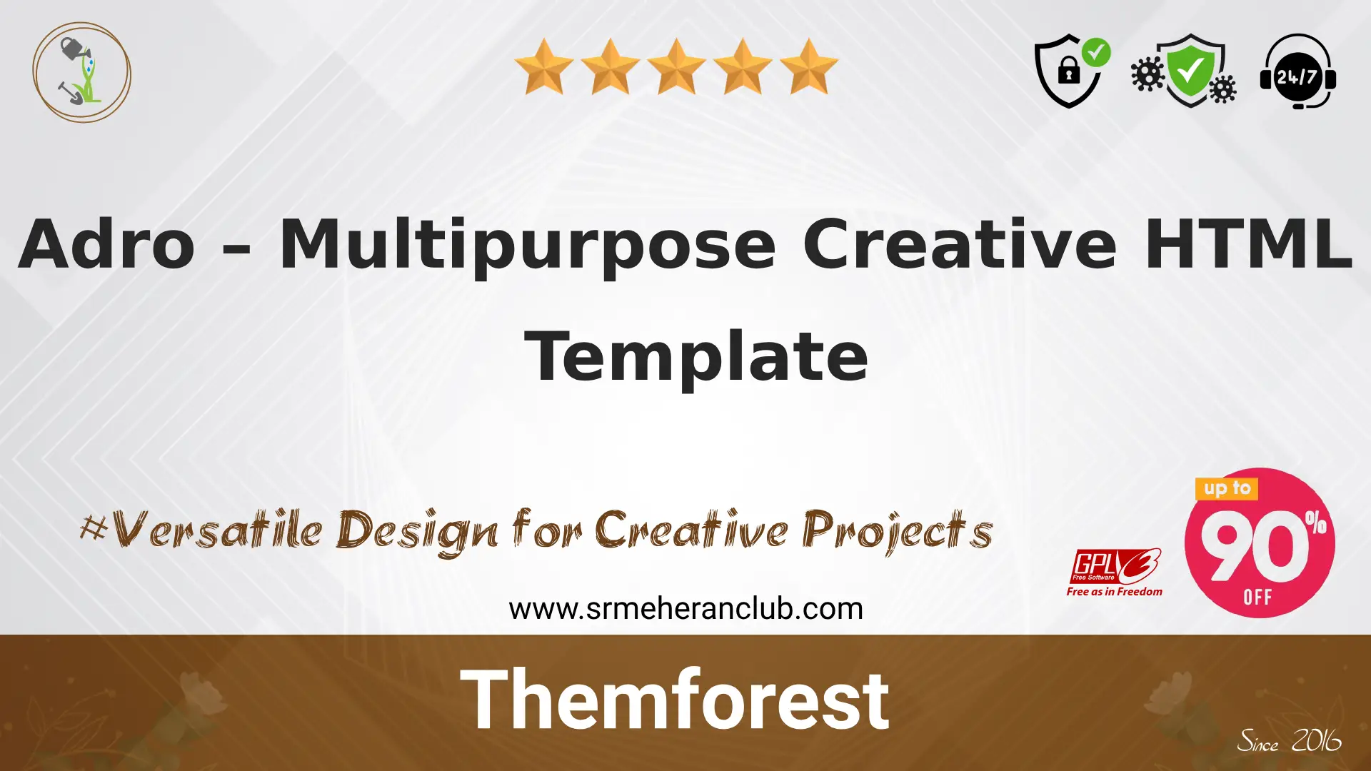 Adro – Multipurpose Creative HTML Template