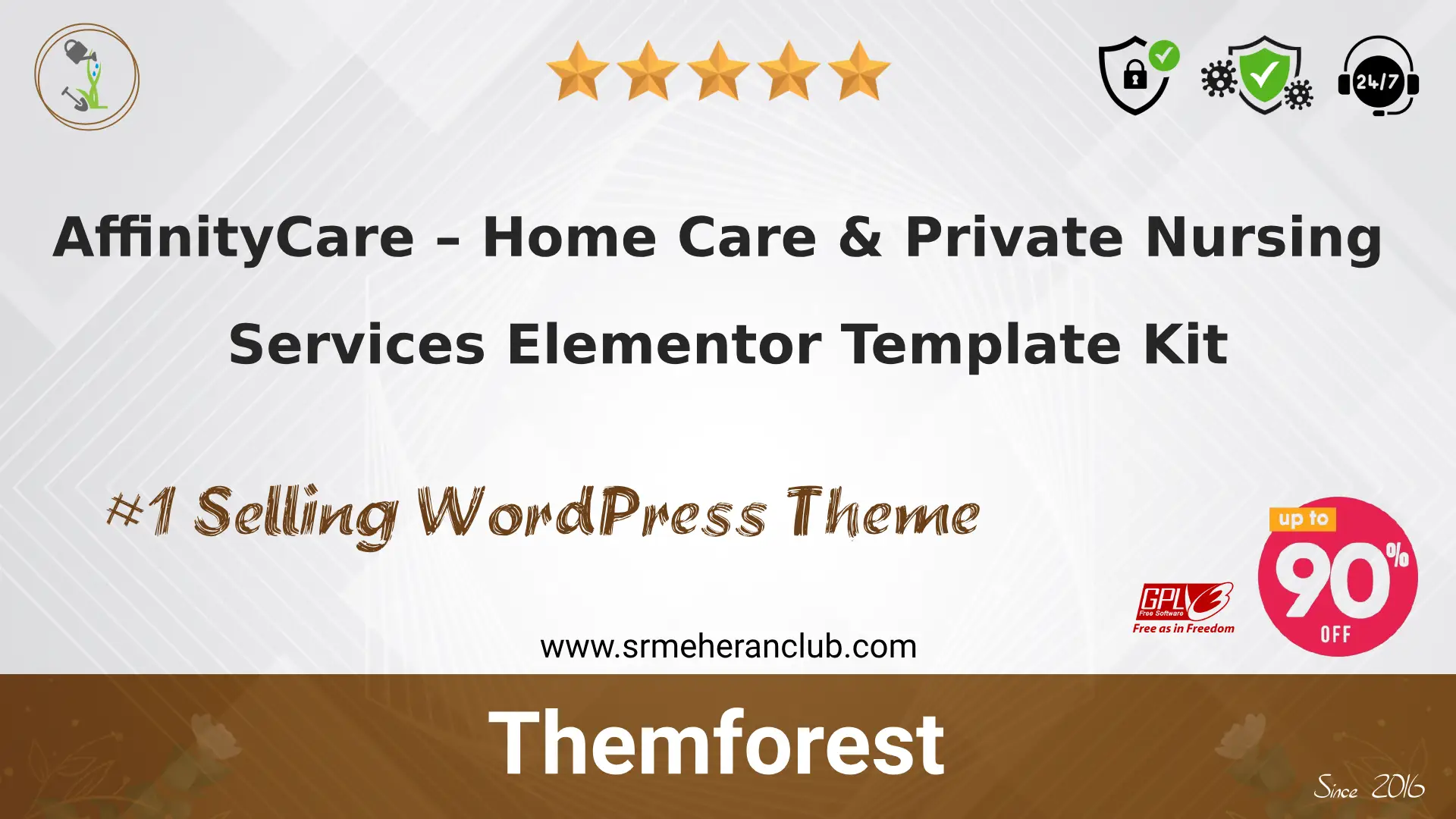 AffinityCare – Home Care & Private Nursing Services Elementor Template Kit