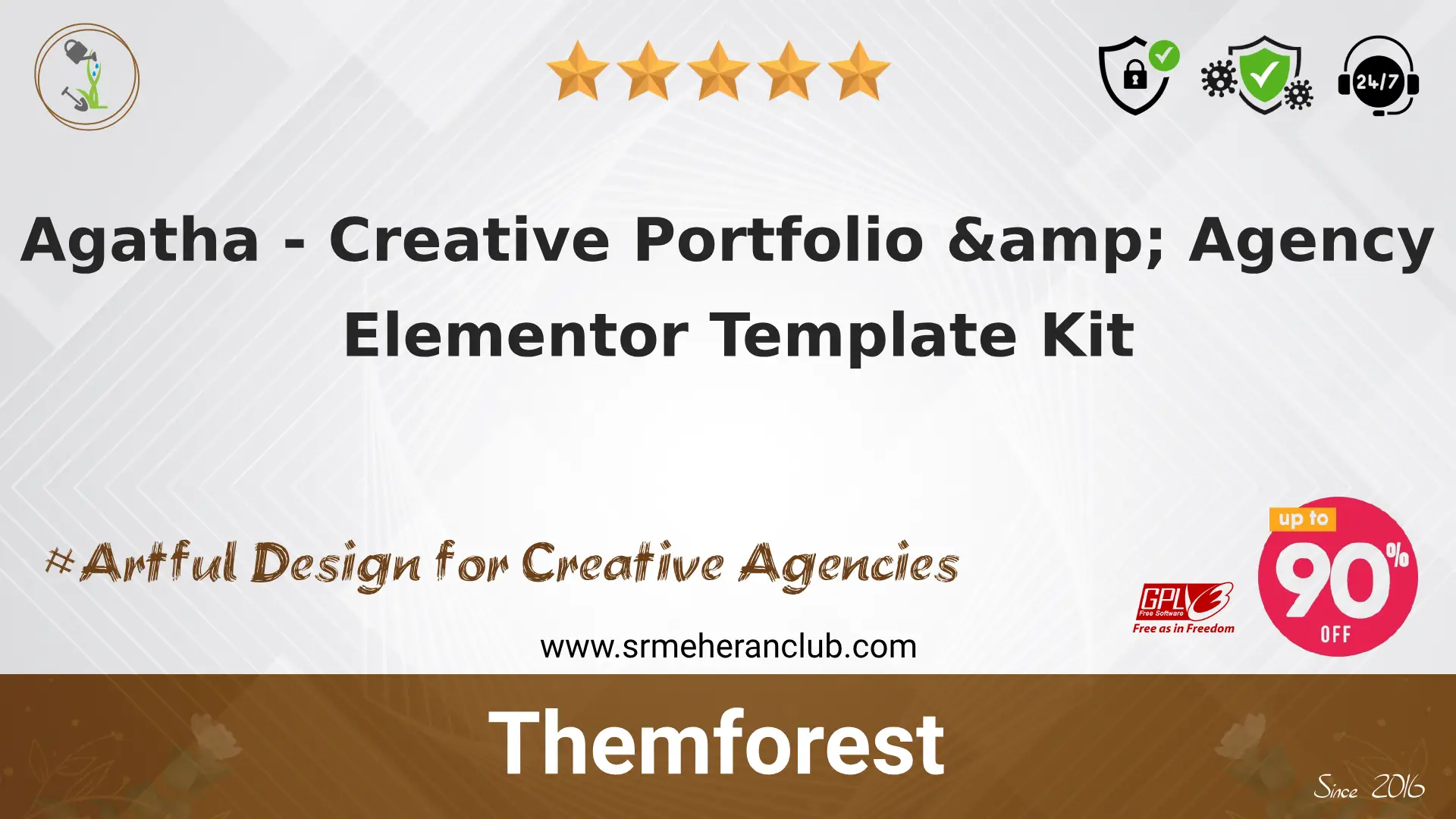 Agatha – Creative Portfolio & Agency Elementor Template Kit