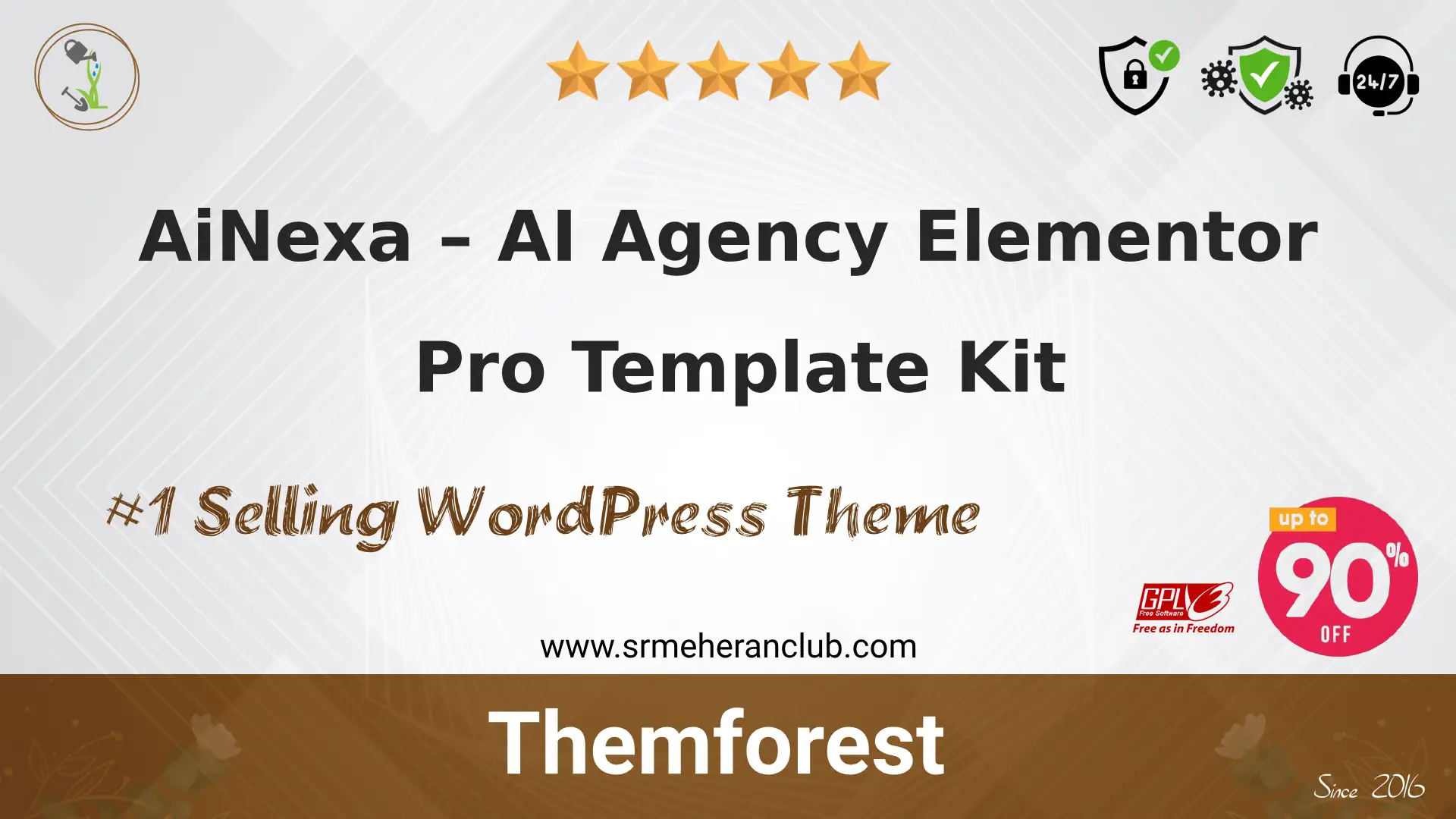 AiNexa – AI Agency Elementor Pro Template Kit