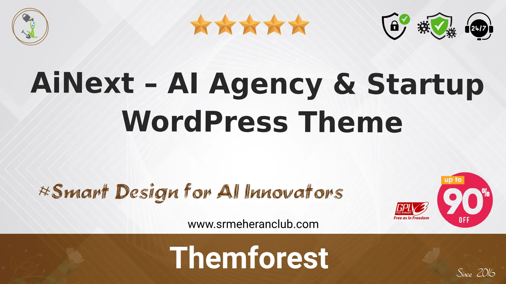 AiNext – AI Agency & Startup WordPress Theme