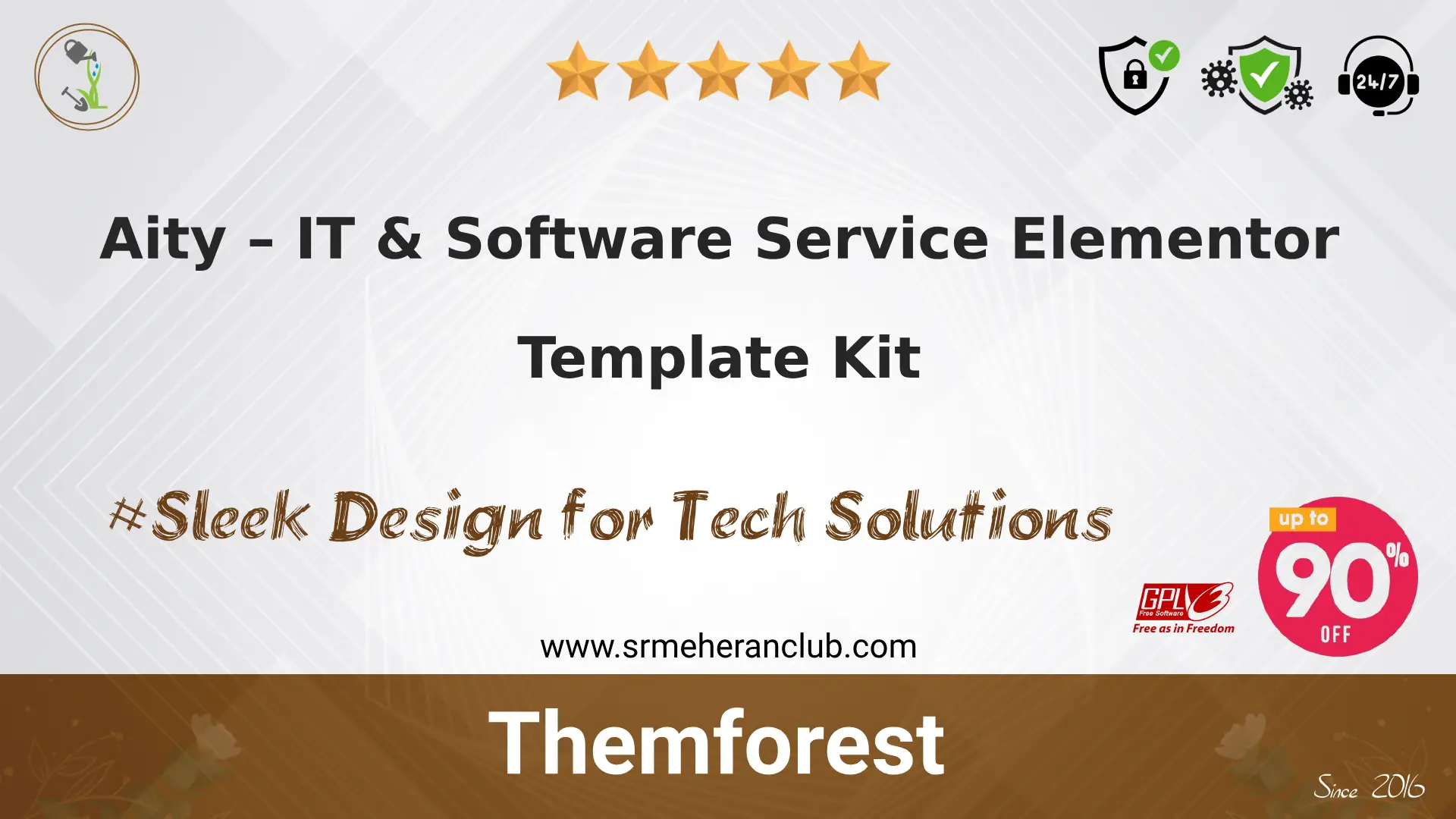 Aity – IT & Software Service Elementor Template Kit — Elementor Kit by Themeforest