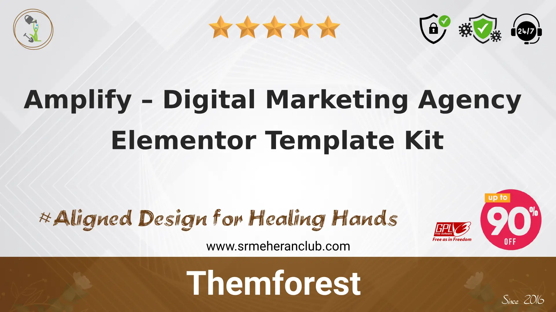 Amplify – Digital Marketing Agency Elementor Template Kit