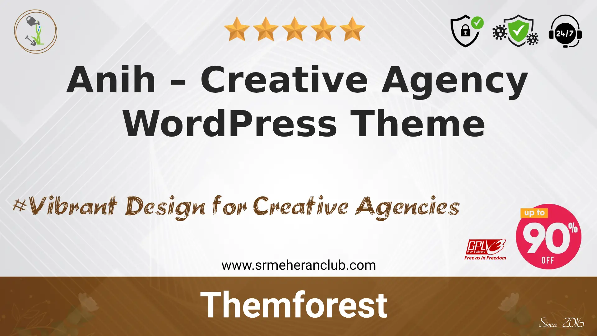 Anih – Creative Agency WordPress Theme
