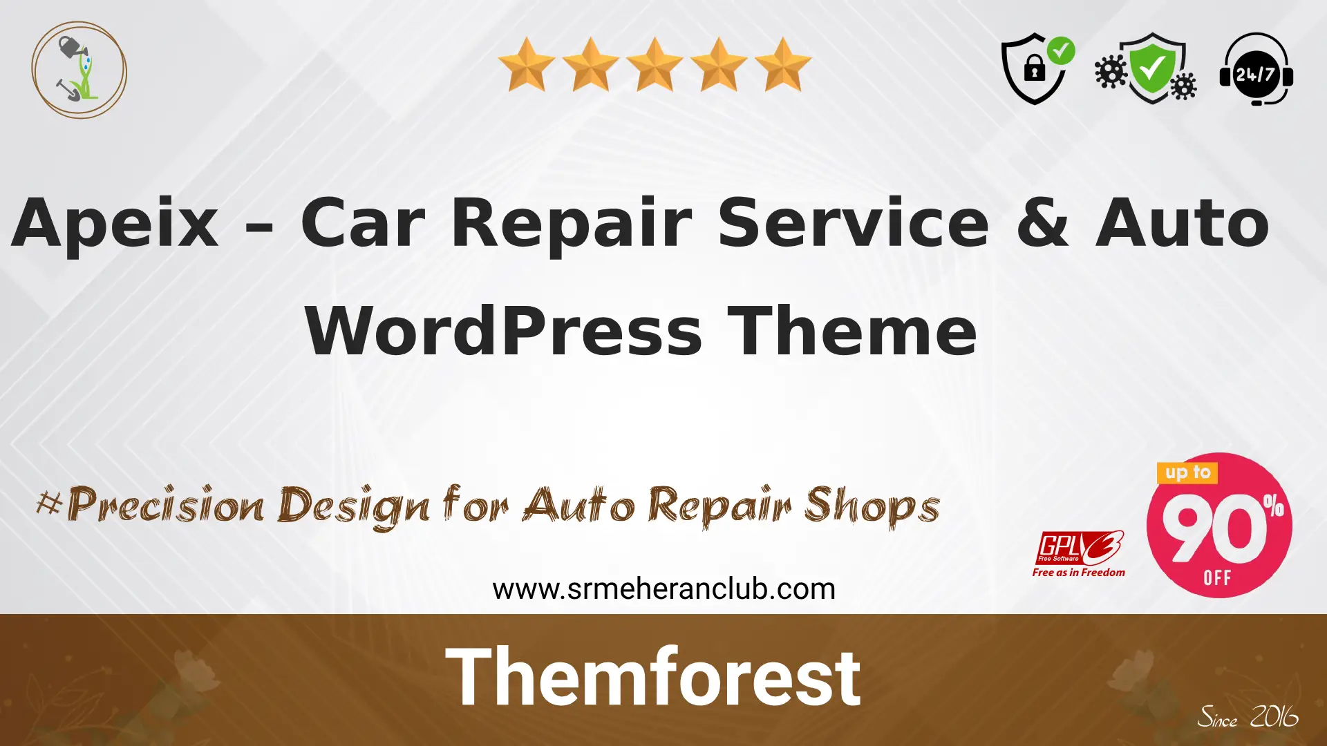 Apeix – Car Repair Service & Auto WordPress Theme — Theme by Themeforest