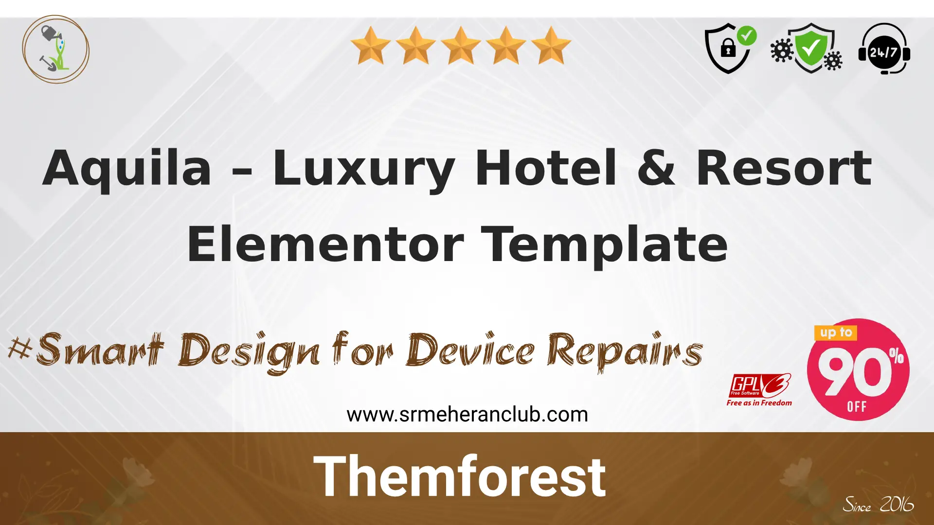 Aquila – Luxury Hotel & Resort Elementor Template