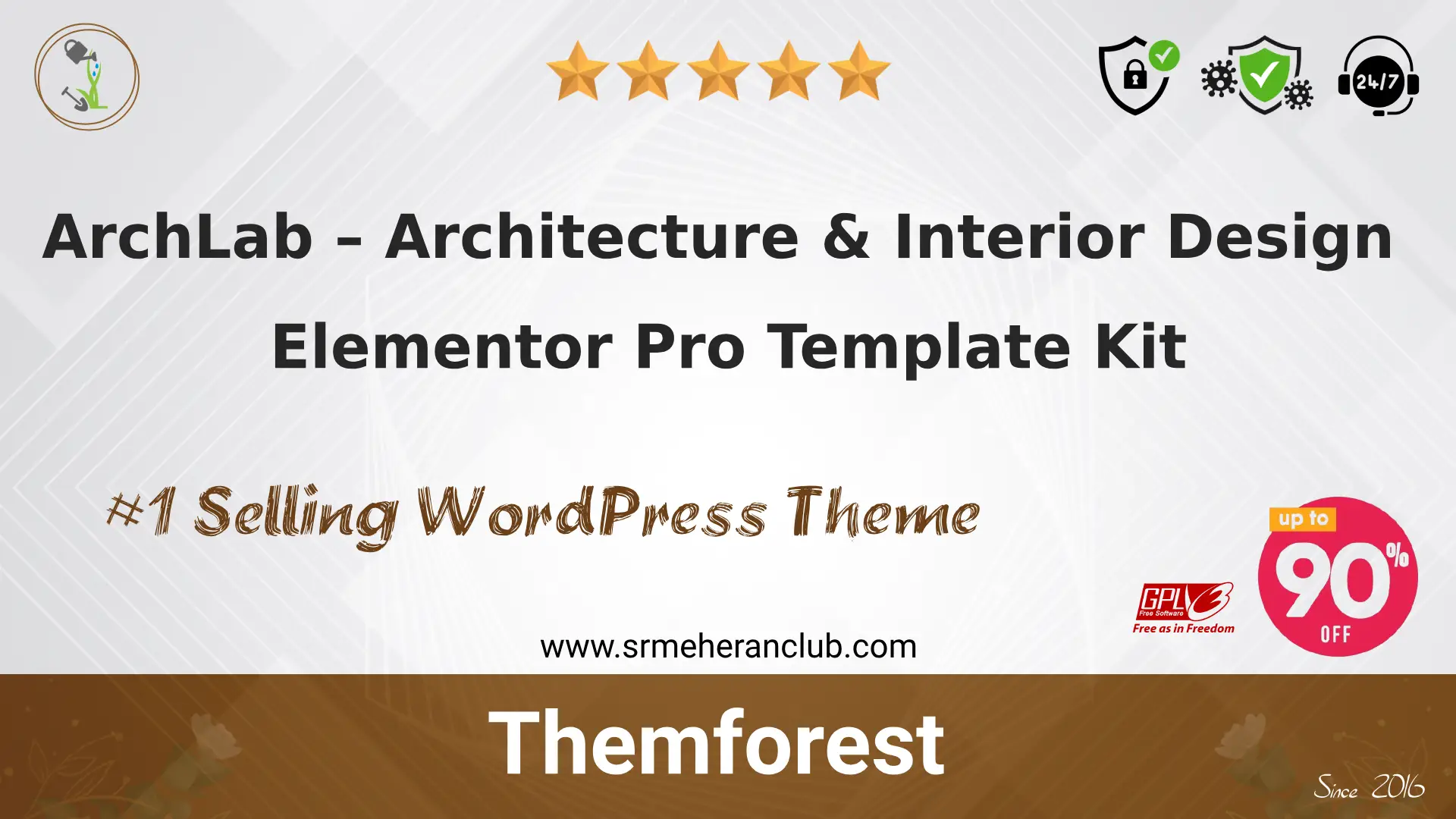 ArchLab – Architecture & Interior Design Elementor Pro Template Kit1.0