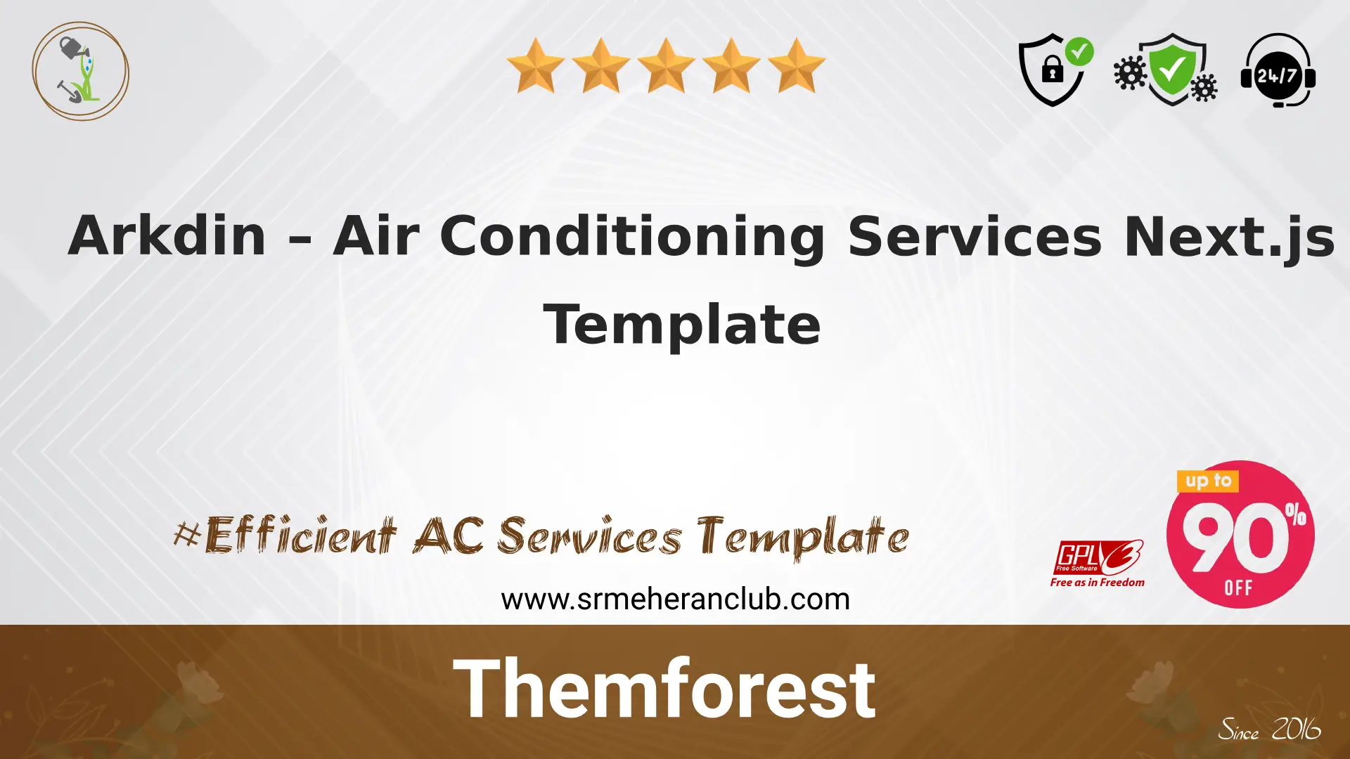 Arkdin – Air Conditioning Services Next.js Template — Template by Themeforest