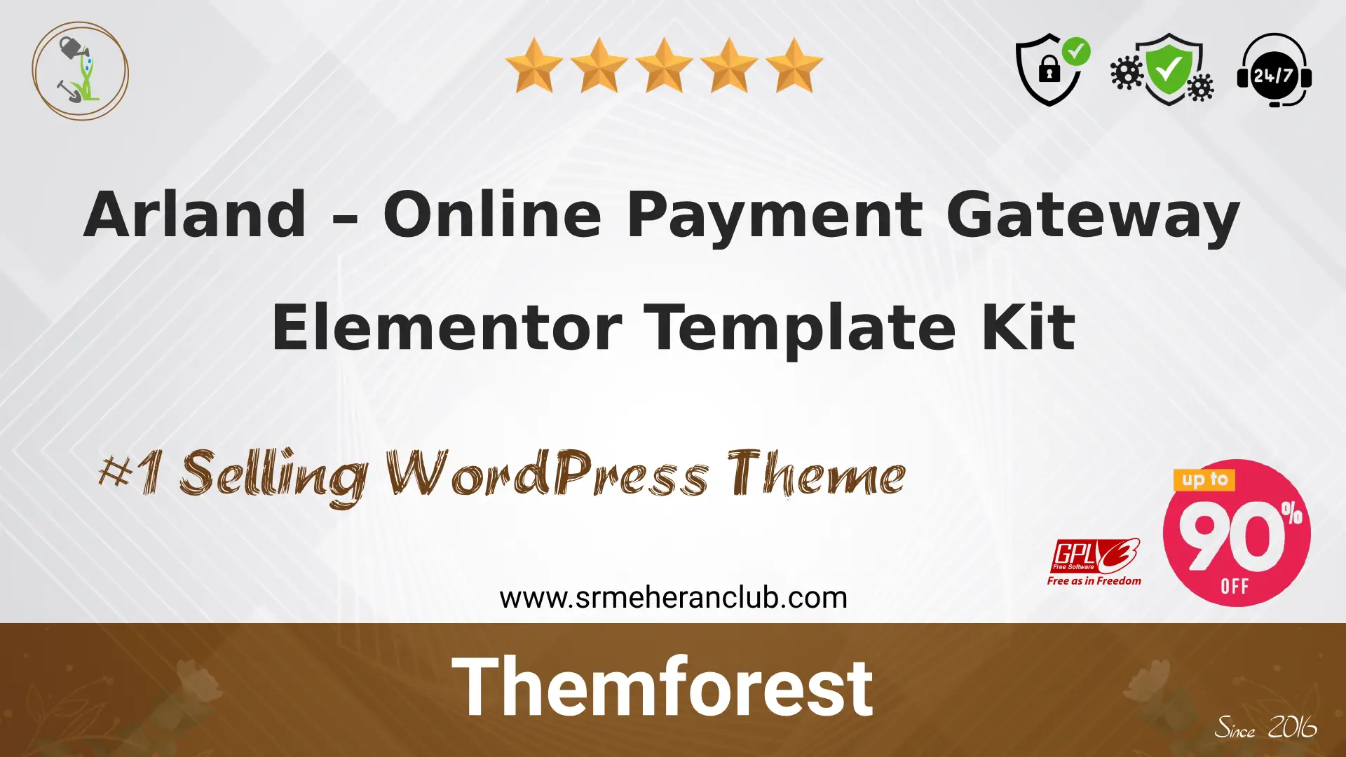 Arland – Online Payment Gateway Elementor Template Kit1.0