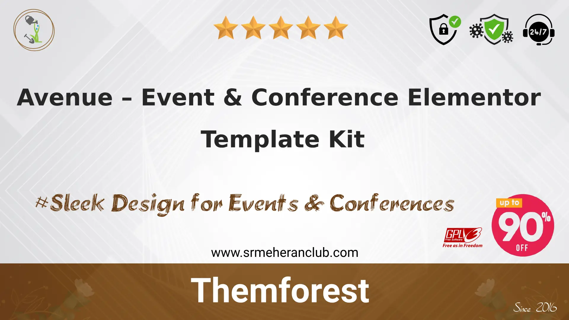 Avenue – Event & Conference Elementor Template Kit