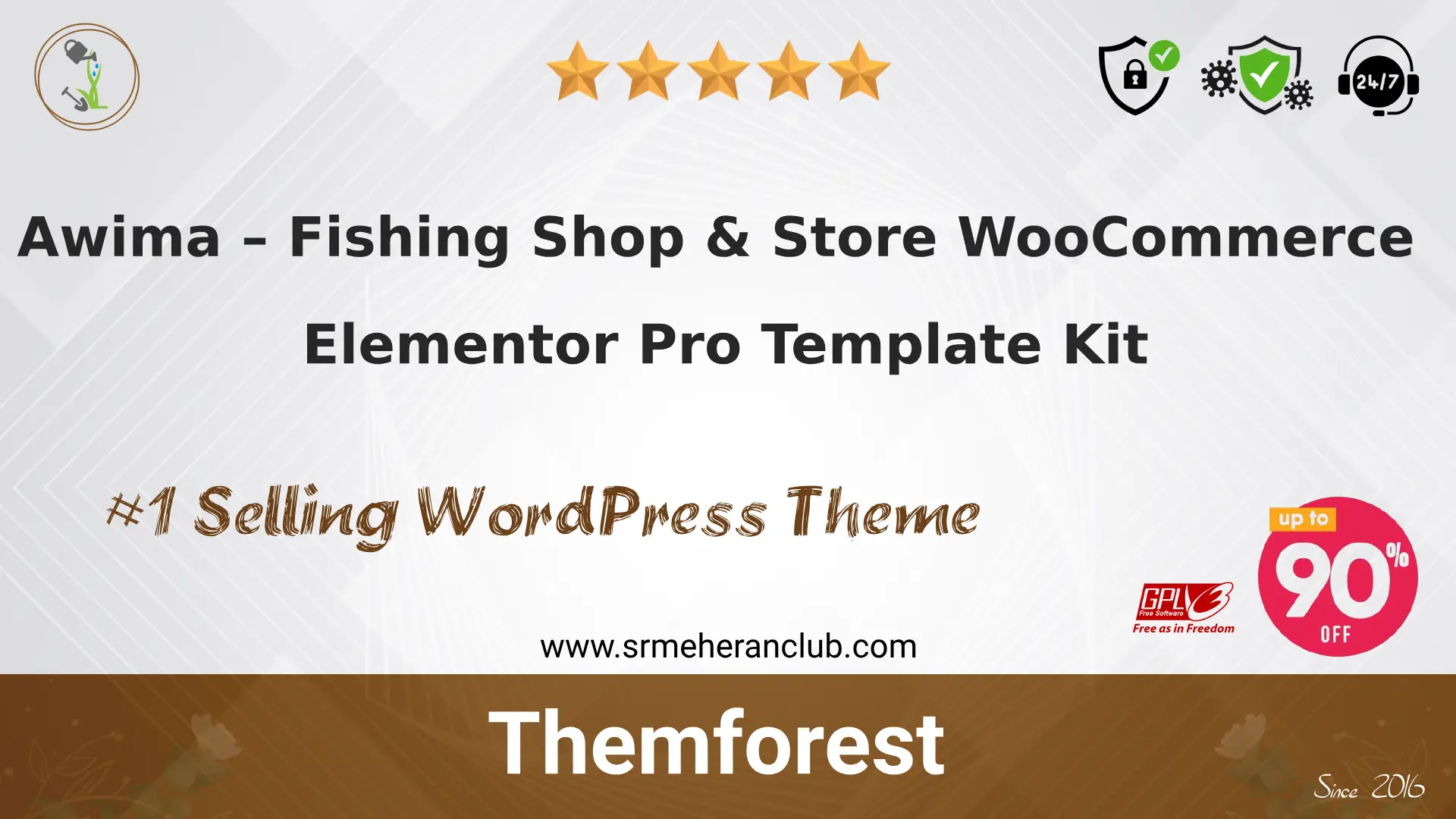 Awima – Fishing Shop & Store WooCommerce Elementor Pro Template Kit