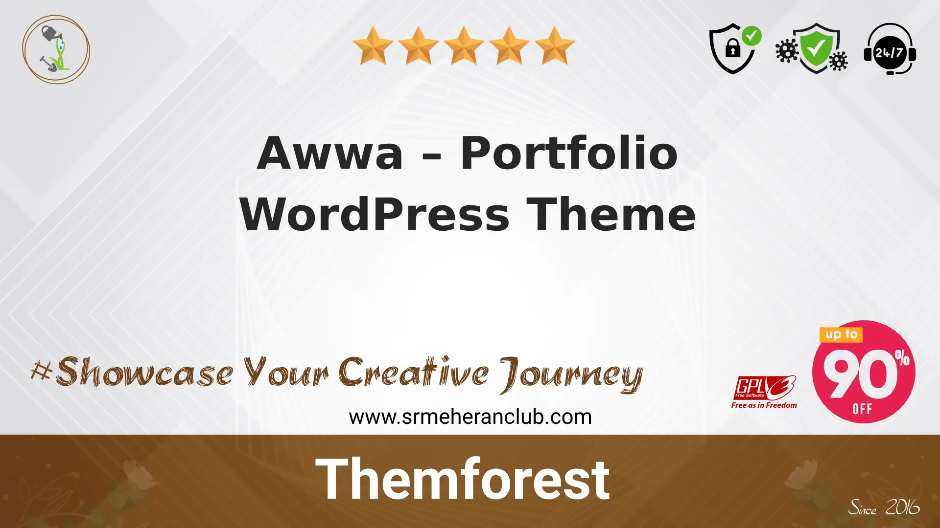 Awwa – Portfolio WordPress Theme — Theme by Themeforest