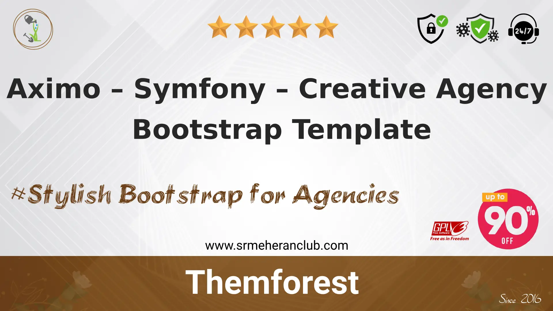 Aximo – Symfony – Creative Agency Bootstrap Template