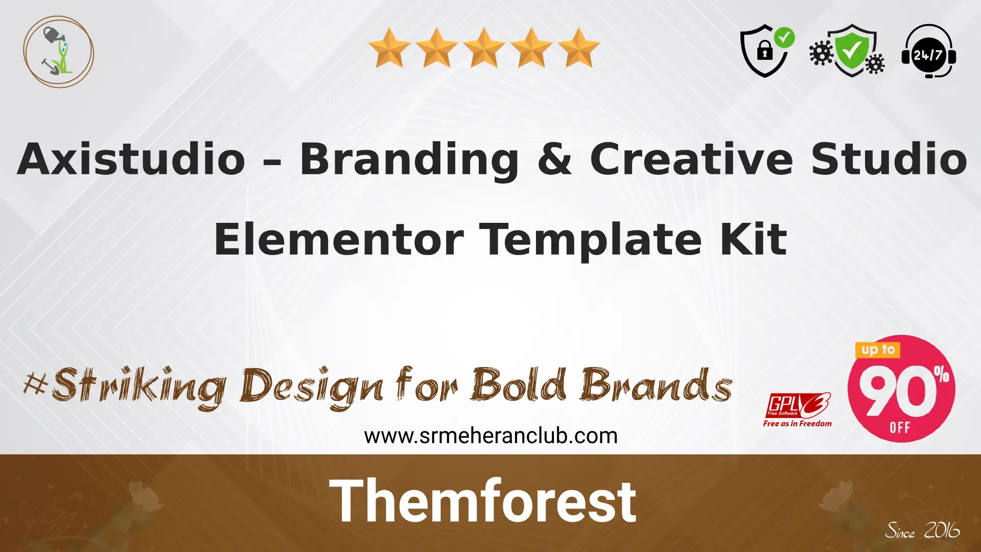 Axistudio – Branding & Creative Studio Elementor Template Kit