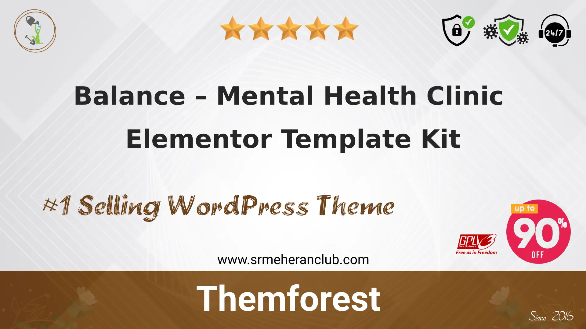 Balance – Mental Health Clinic Elementor Template Kit