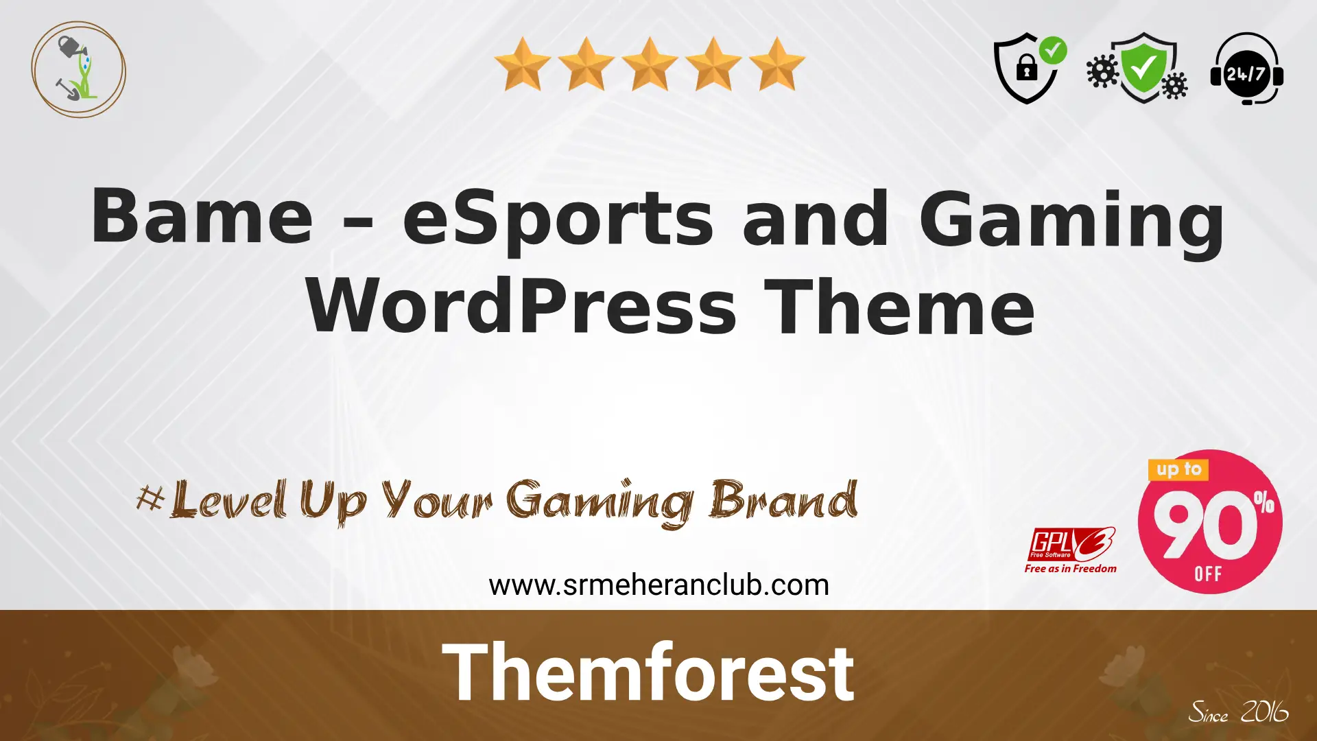 Bame – eSports and Gaming WordPress Theme