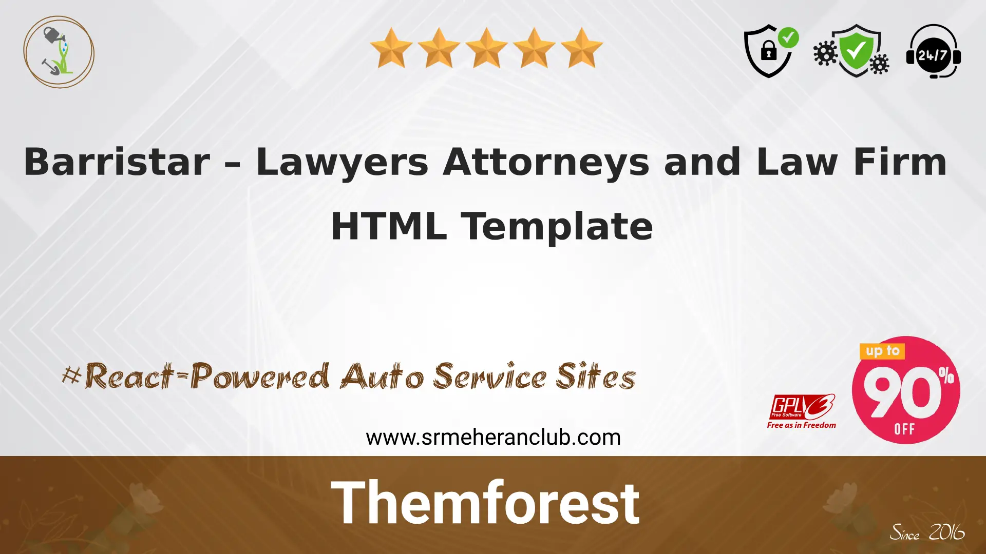 Barristar – Lawyers Attorneys and Law Firm HTML Template — Template by Themeforest