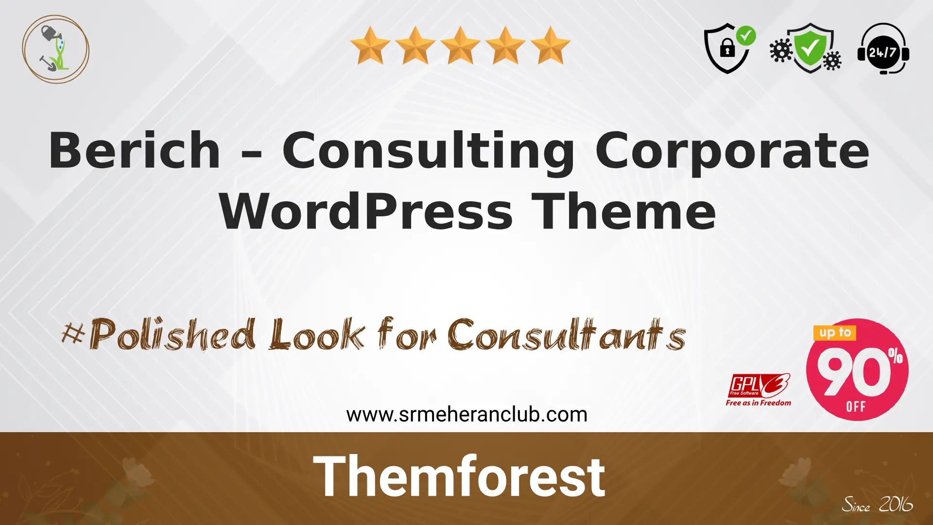 Berich – Consulting Corporate WordPress Theme — Theme by Themeforest