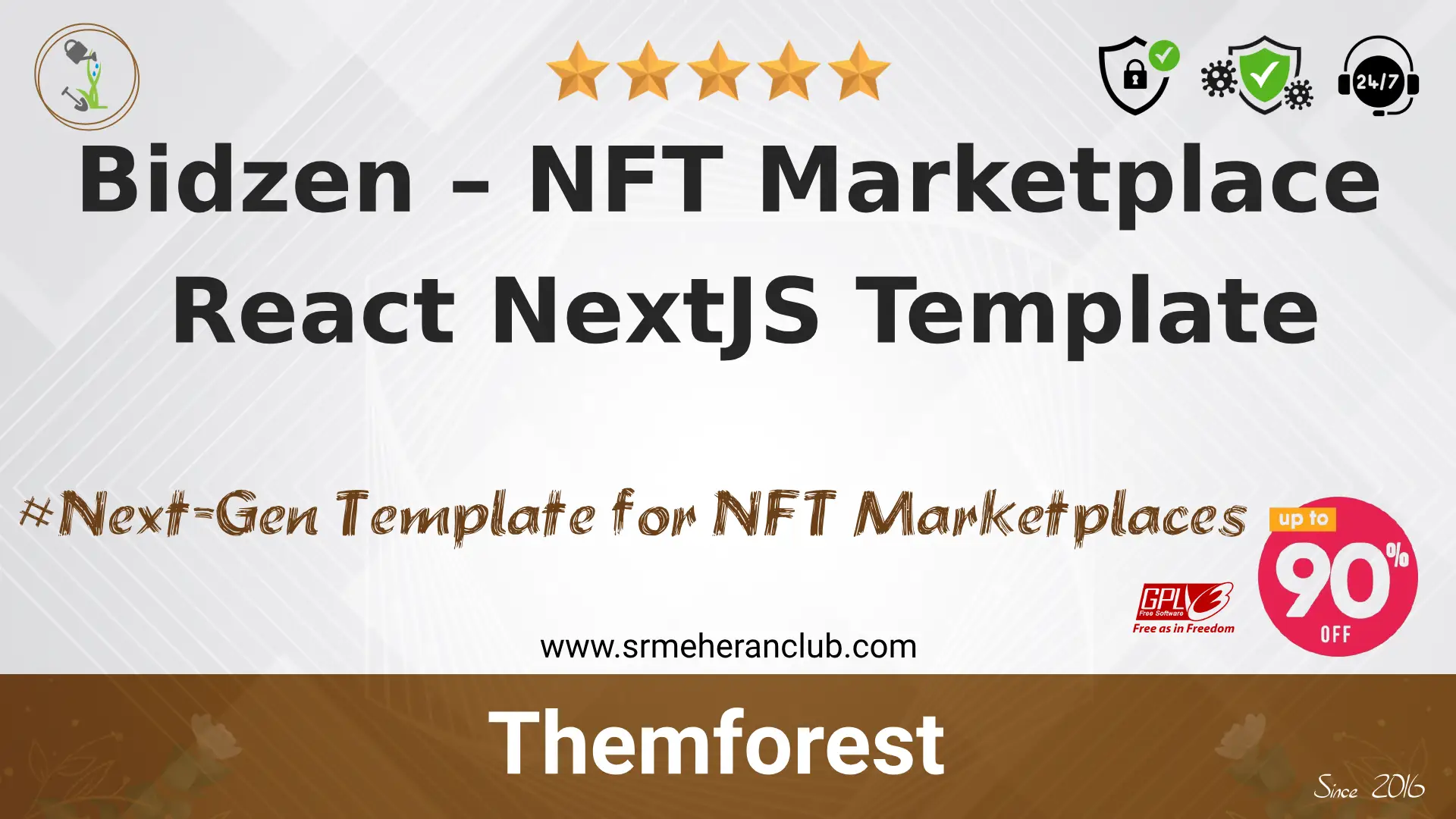 Bidzen – NFT Marketplace React NextJS Template — Template by Themeforest