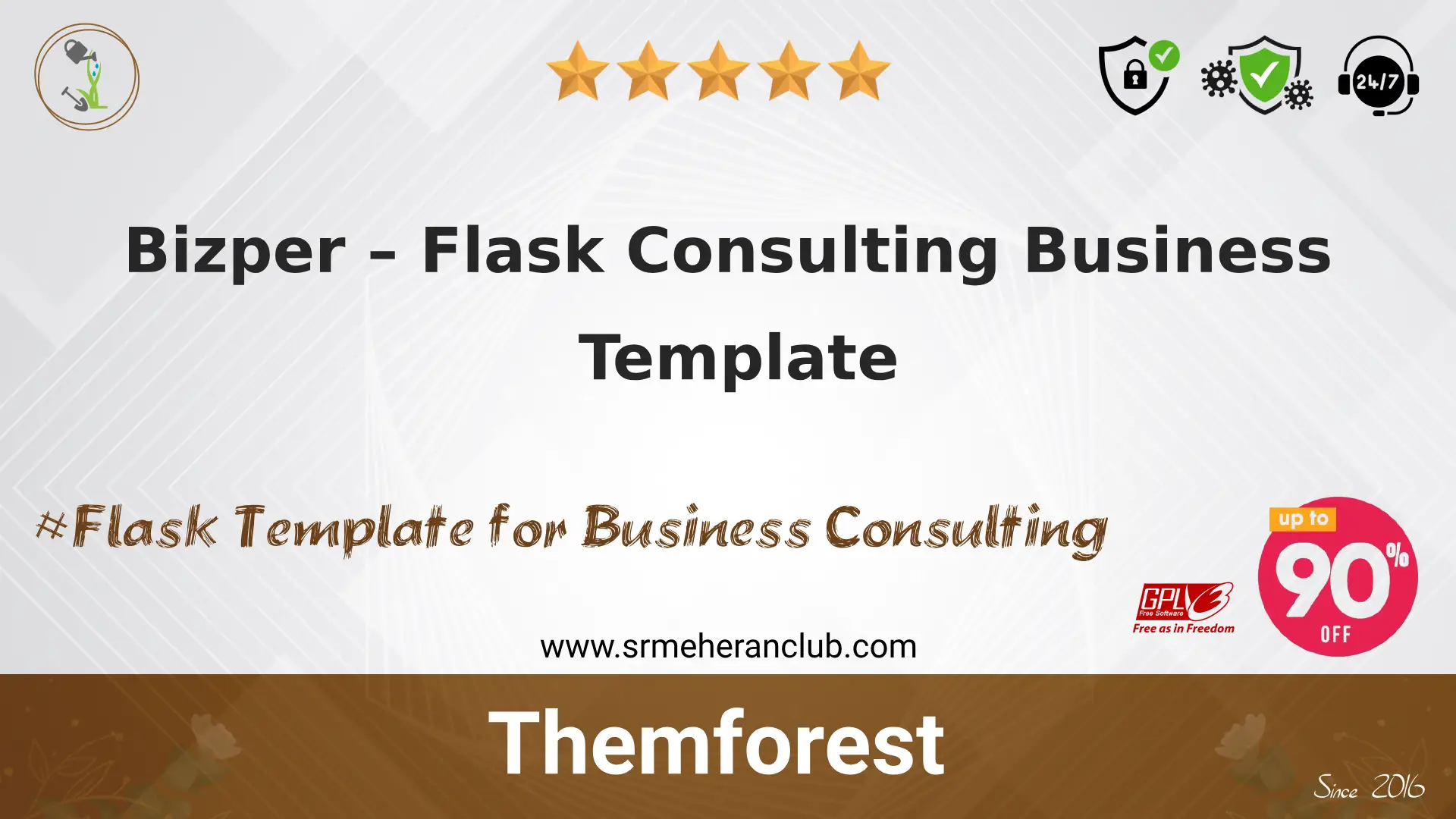 Bizper – Flask Consulting Business Template — Template by Themeforest
