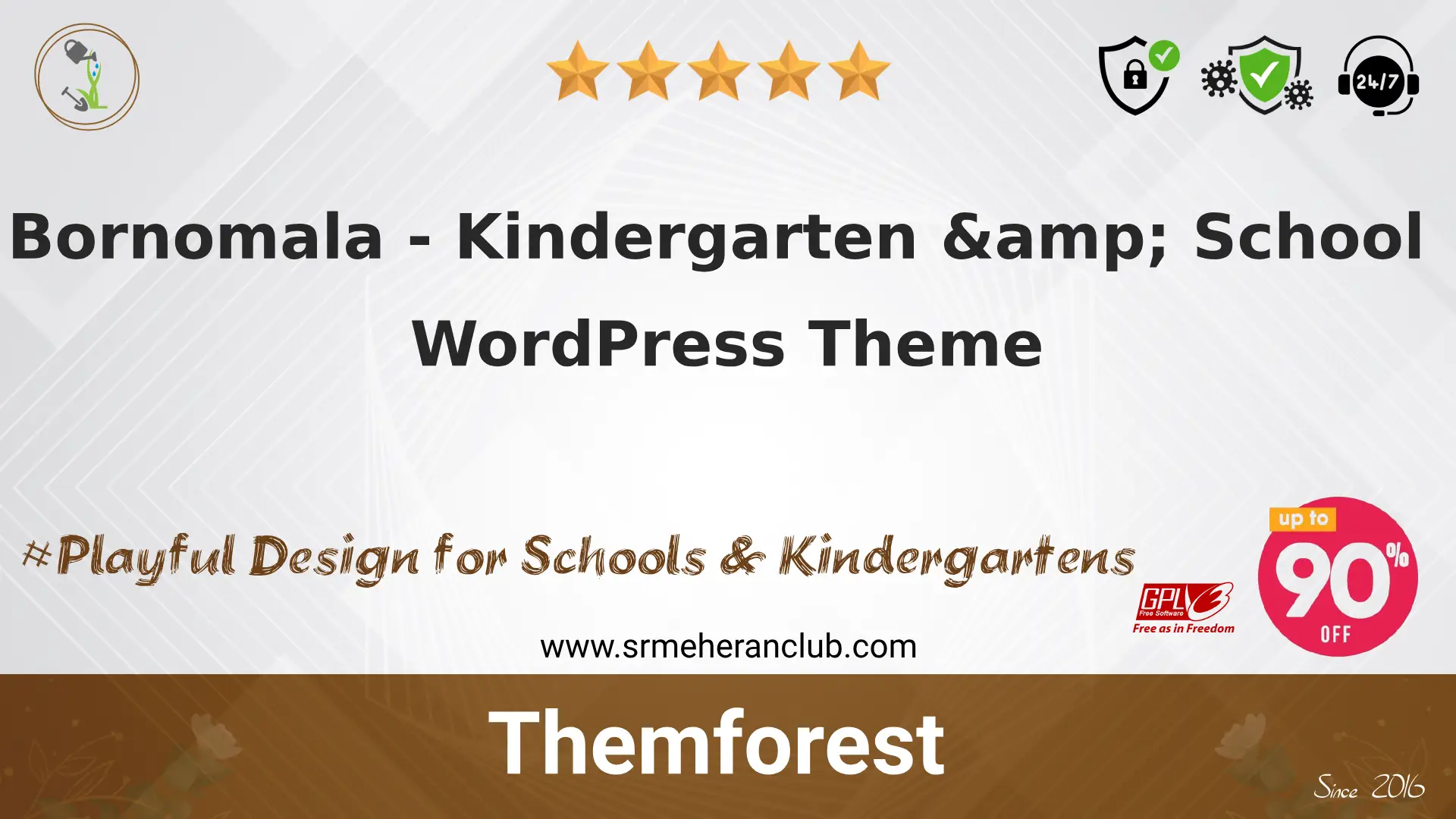 Bornomala – Kindergarten & School WordPress Theme