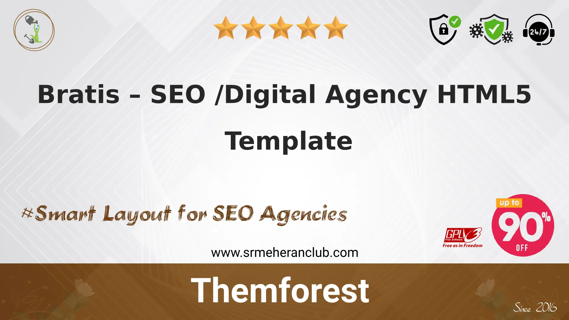 Bratis – SEO /Digital Agency HTML5 Template