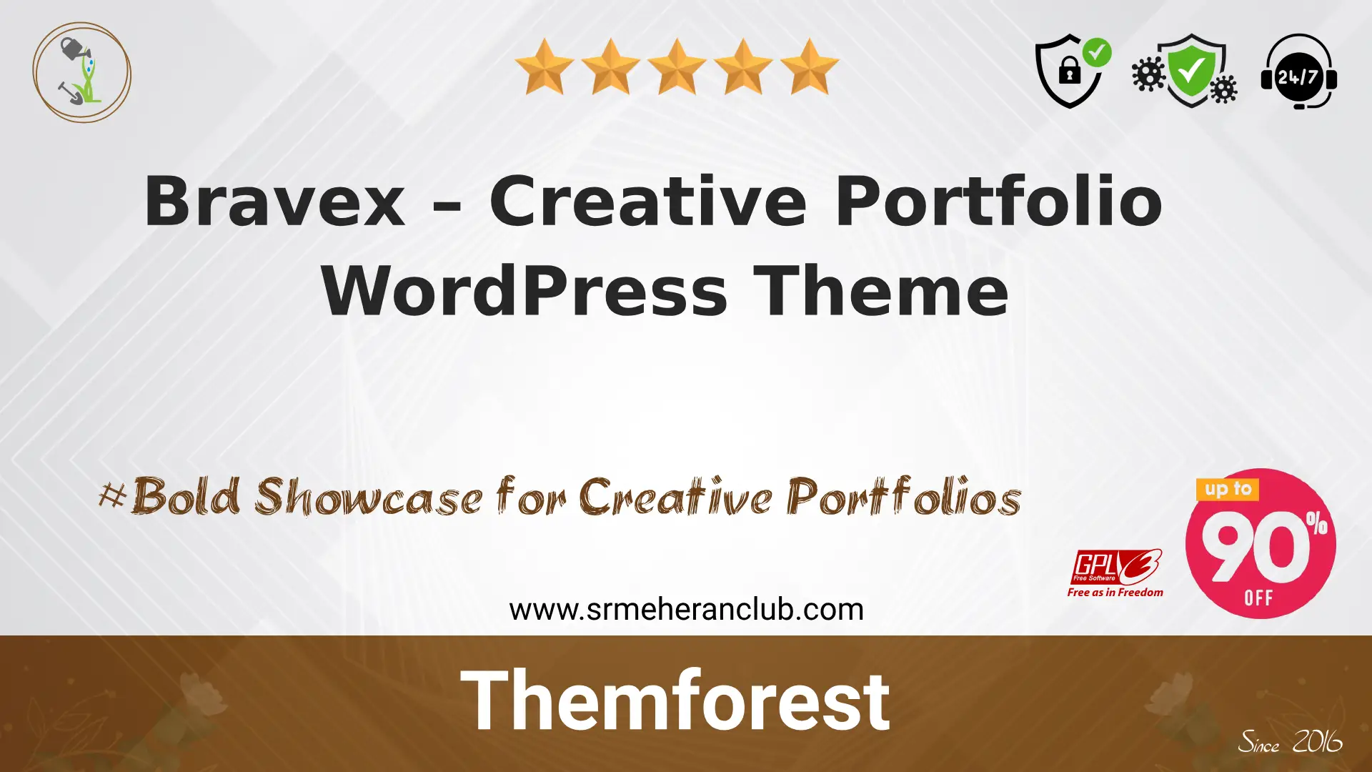 Bravex – Creative Portfolio WordPress Theme