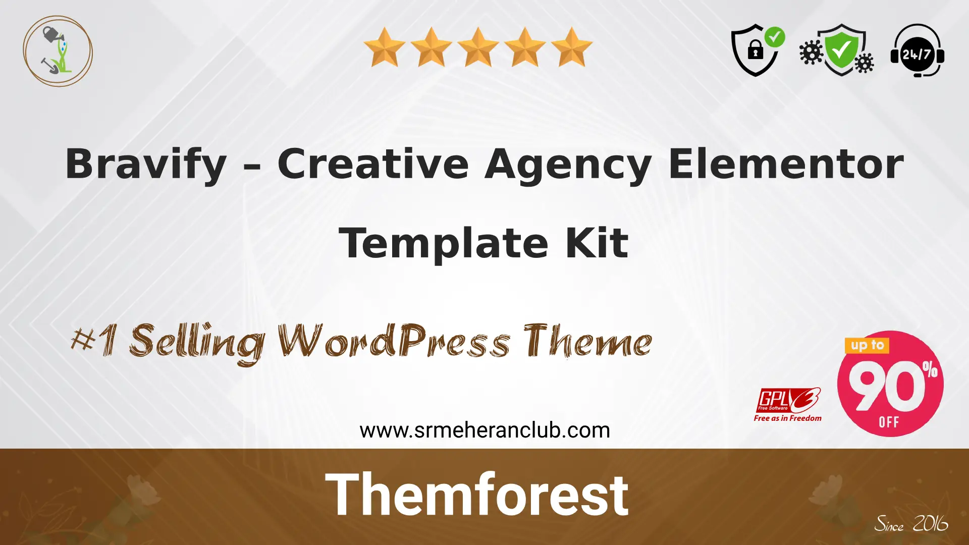 Bravify – Creative Agency Elementor Template Kit