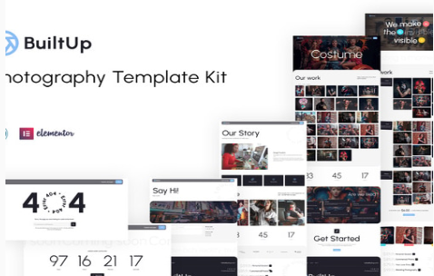 Product Image - BuiltUp – Photography Template Kit