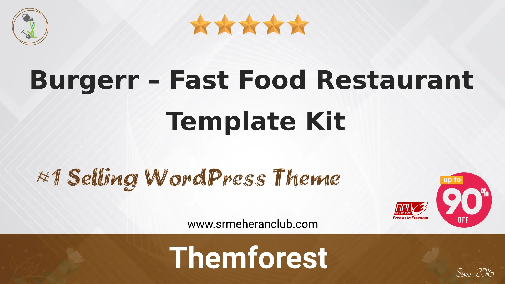 Burgerr – Fast Food Restaurant Template Kit