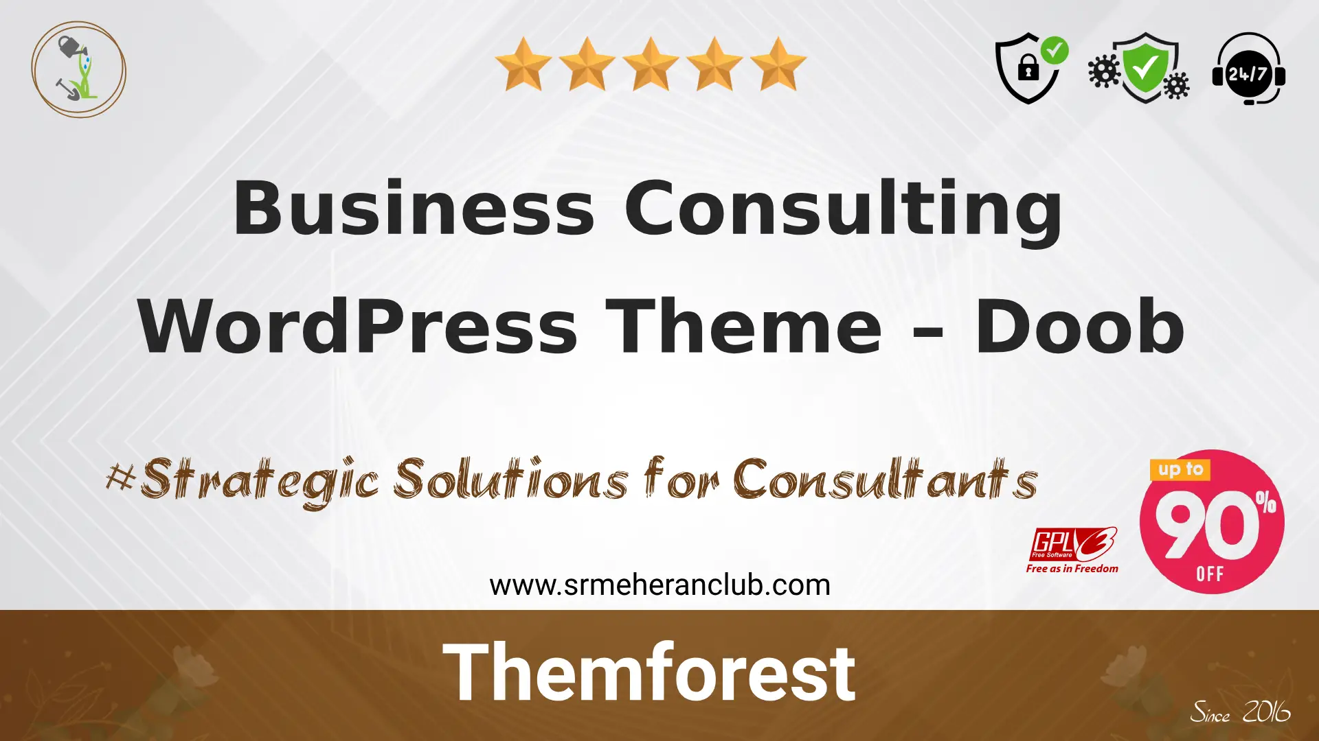 Business Consulting WordPress Theme – Doob — Theme by Themeforest