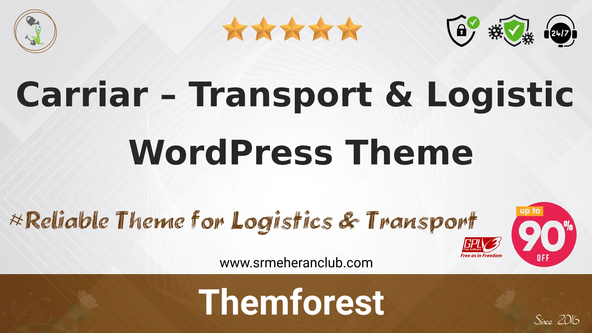 Carriar – Transport & Logistic WordPress Theme