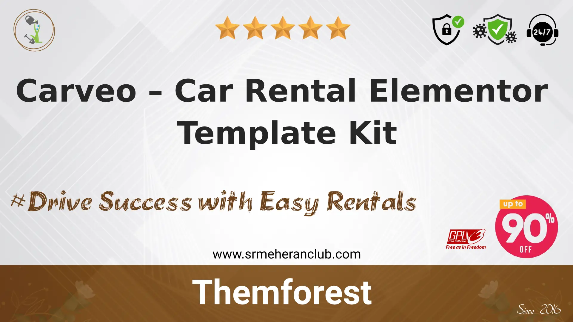Carveo – Car Rental Elementor Template Kit