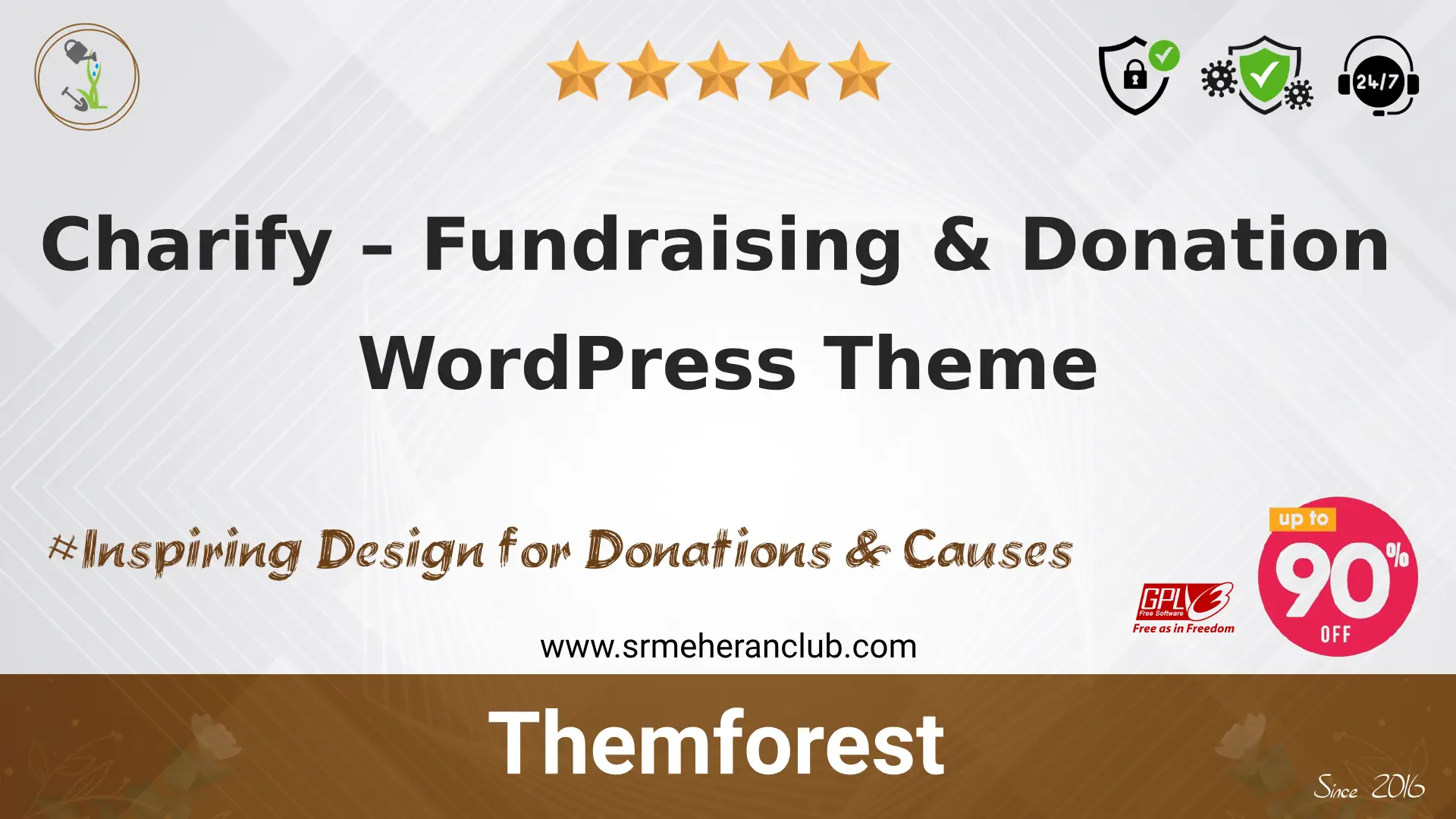 Charify – Fundraising & Donation WordPress Theme