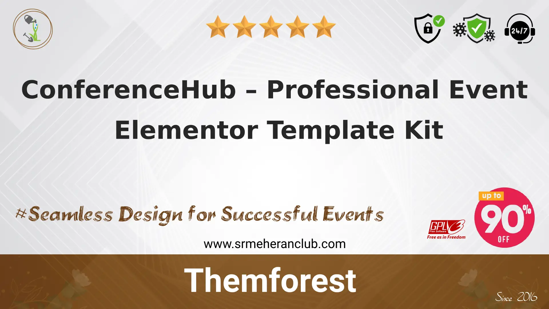 ConferenceHub – Professional Event Elementor Template Kit