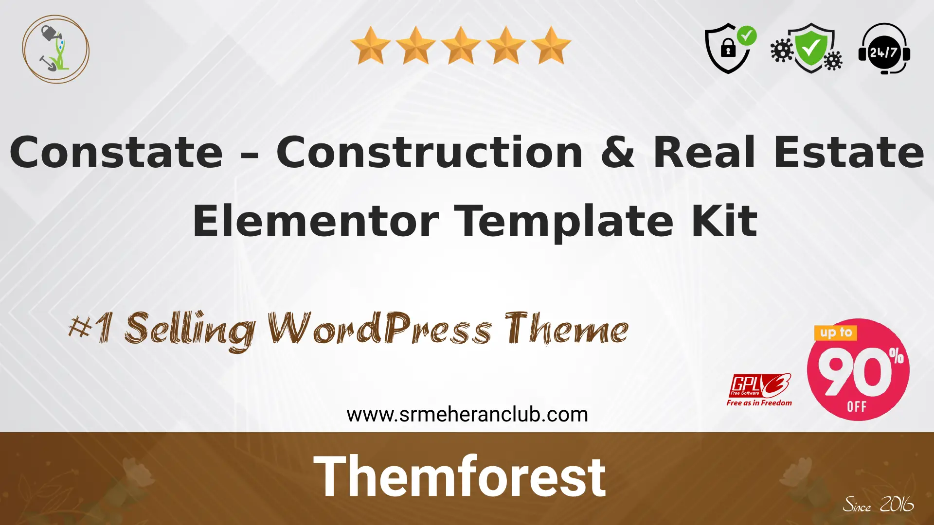 Constate – Construction & Real Estate Elementor Template Kit