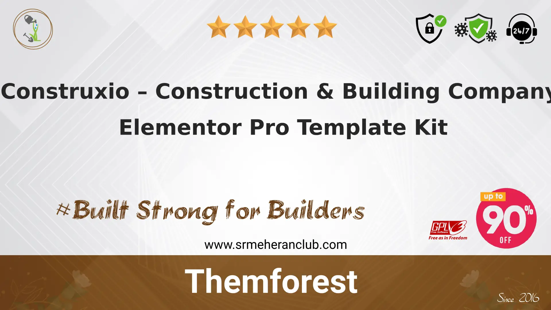Construxio – Construction & Building Company Elementor Pro Template Kit