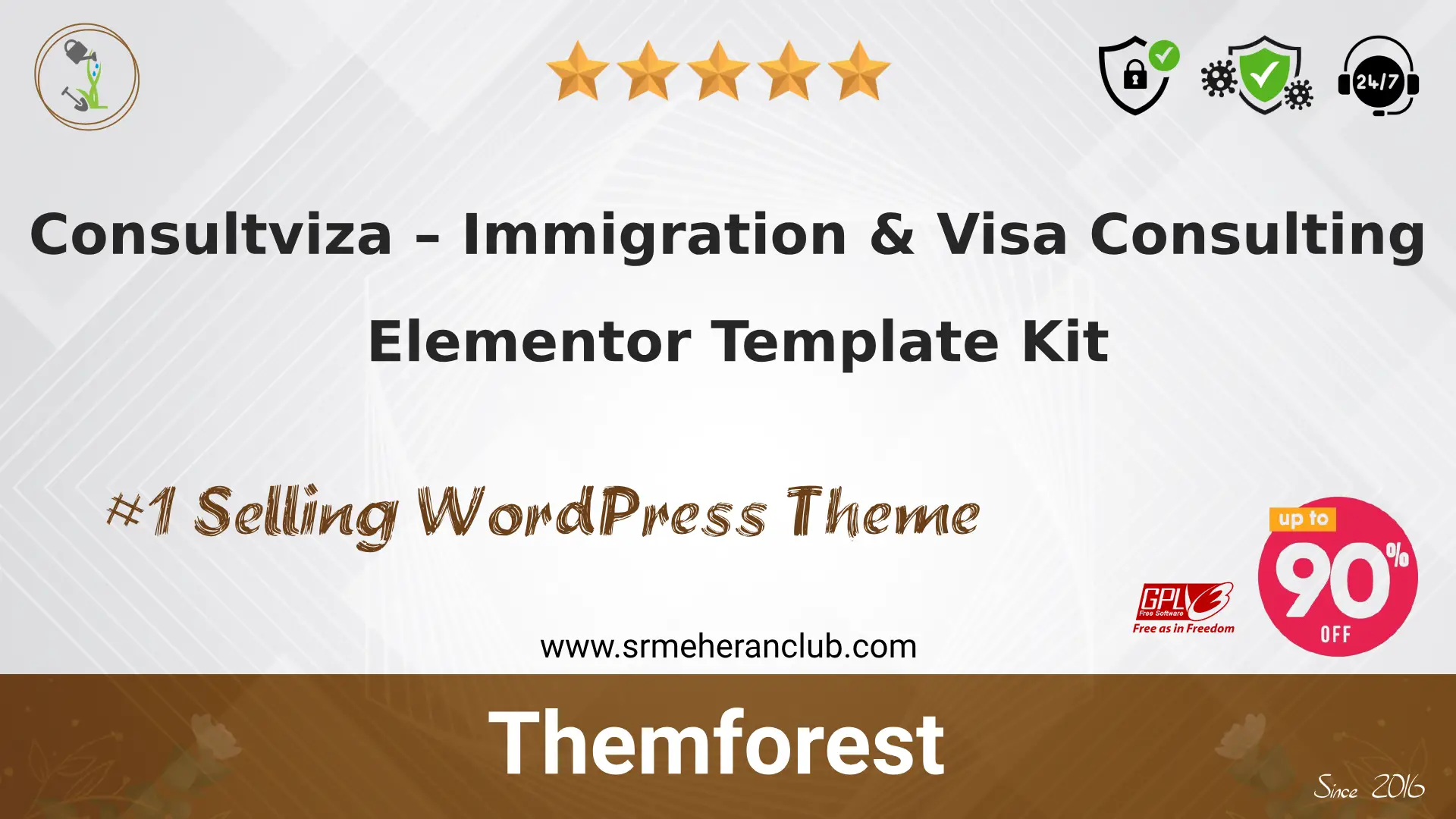 Consultviza – Immigration & Visa Consulting Elementor Template Kit