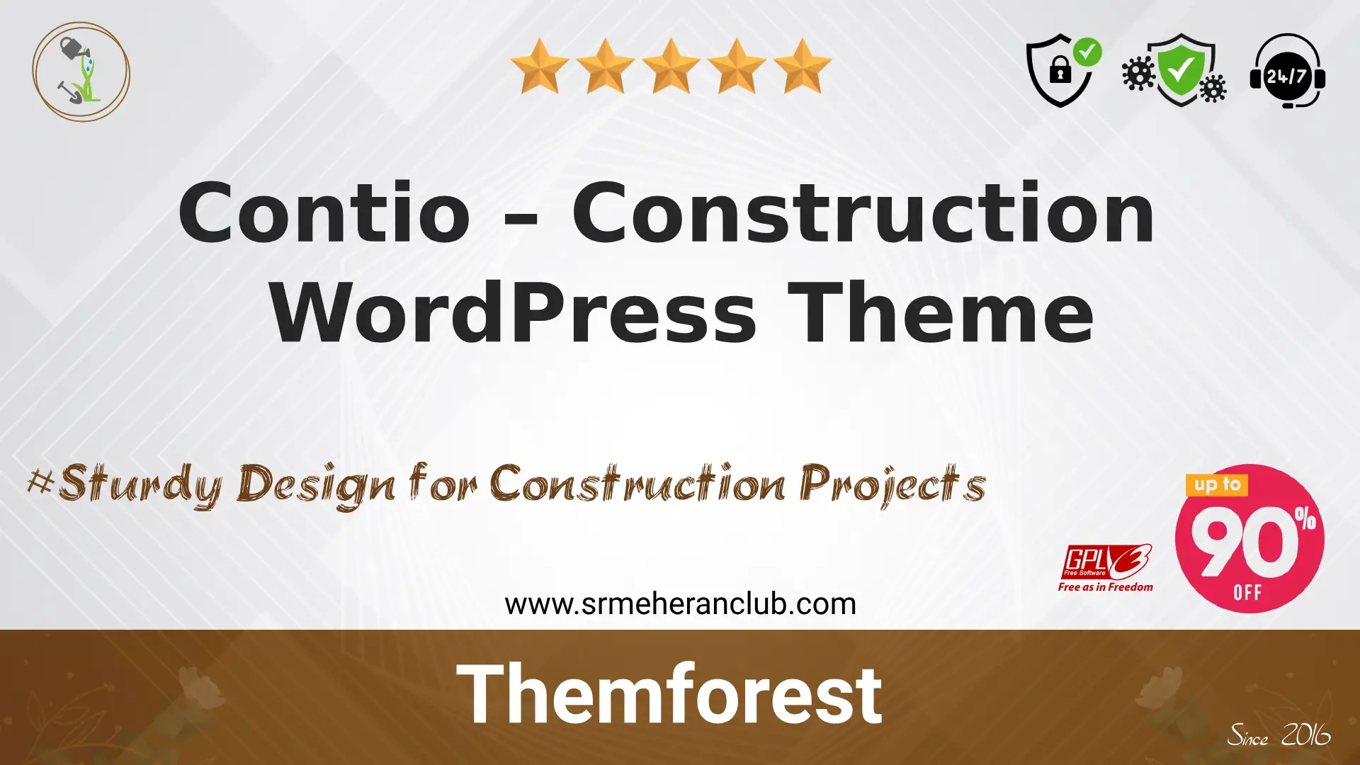 Contio – Construction WordPress Theme — Theme by Themeforest