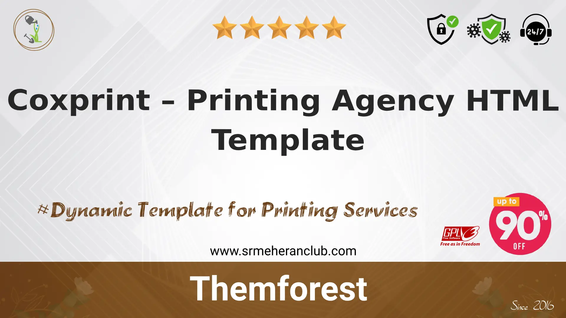 Coxprint – Printing Agency HTML Template