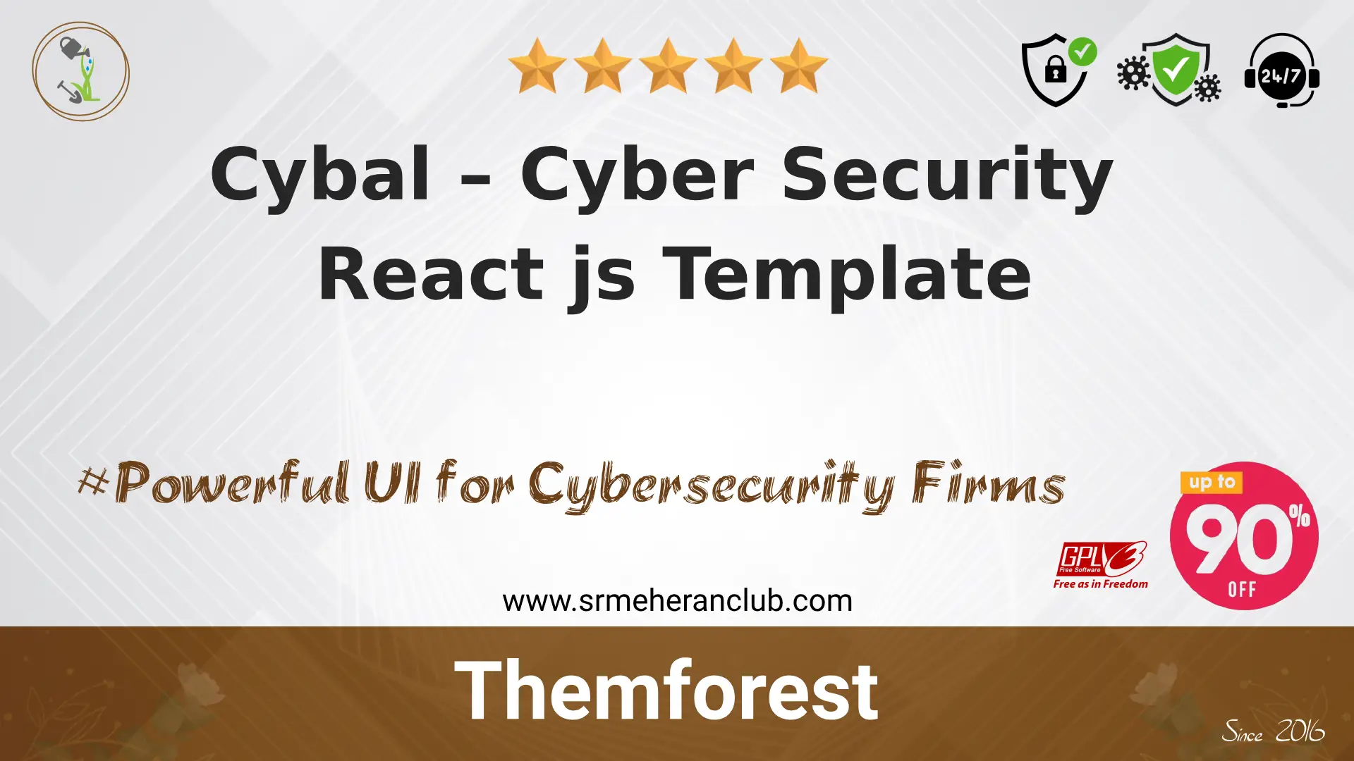 Cybal – Cyber Security React js Template — Template by Themeforest