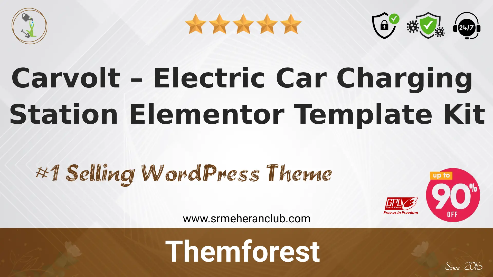 Carvolt – Electric Car Charging Station Elementor Template Kit