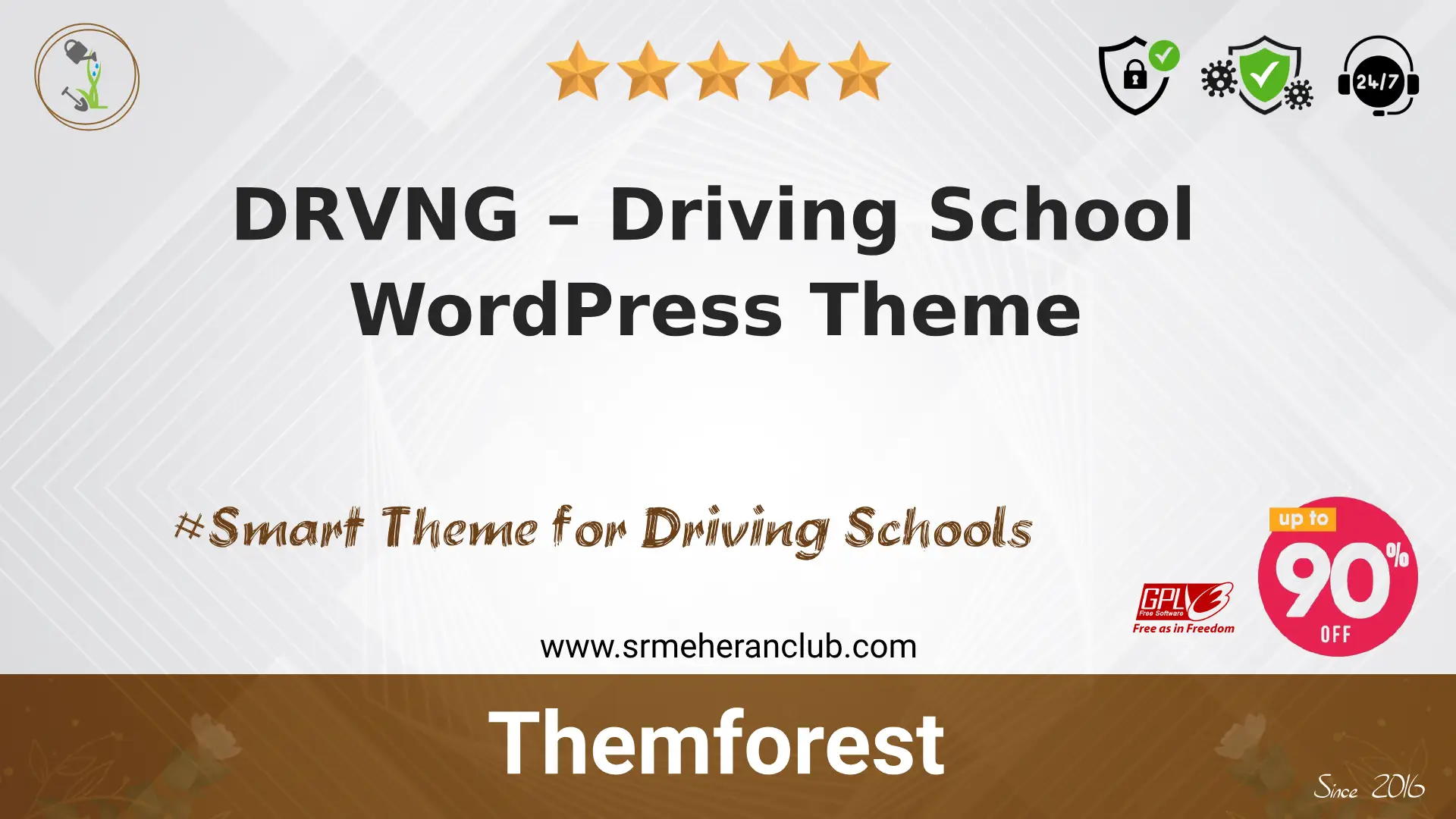DRVNG – Driving School WordPress Theme