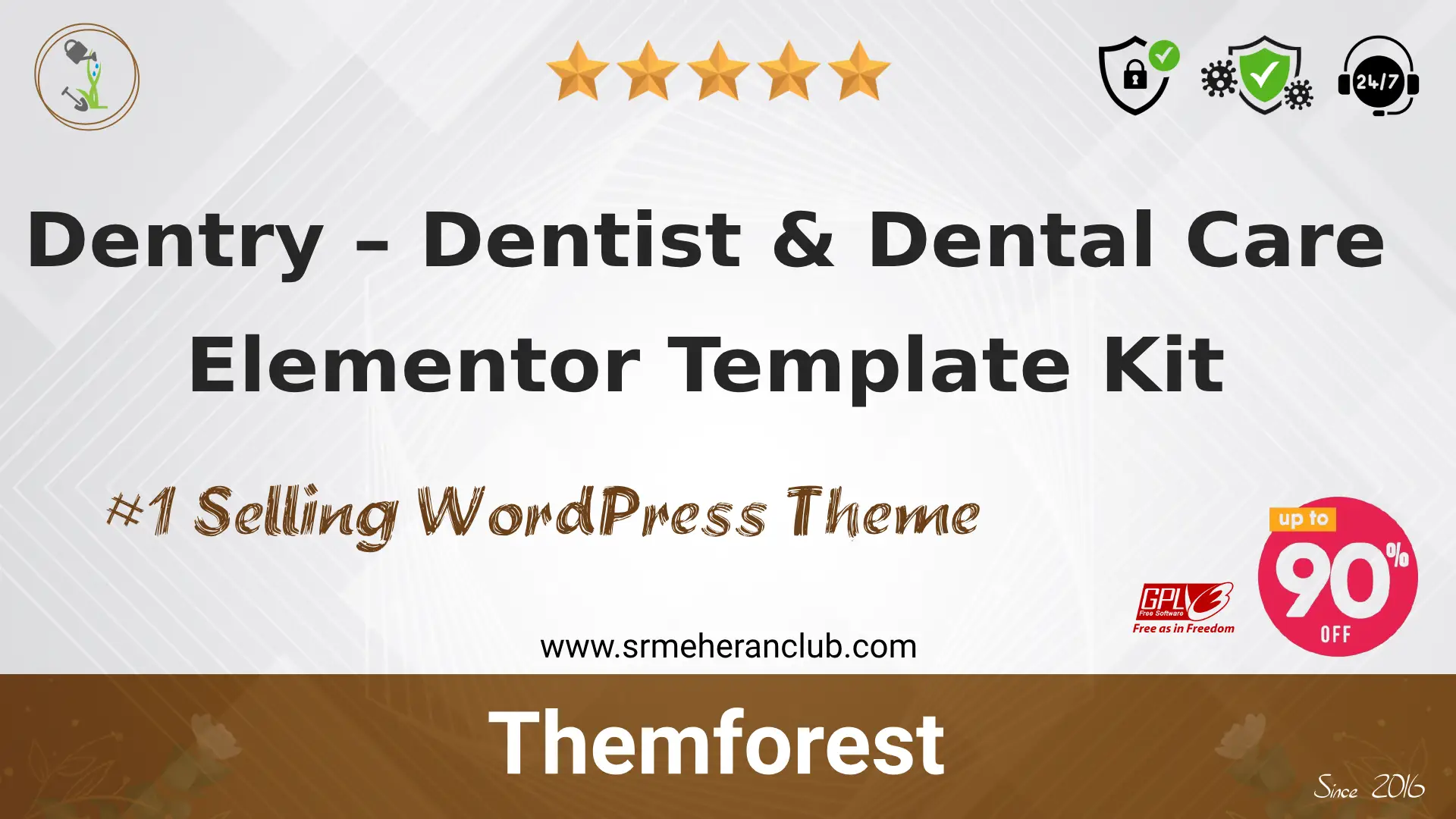 Dentry – Dentist & Dental Care Elementor Template Kit