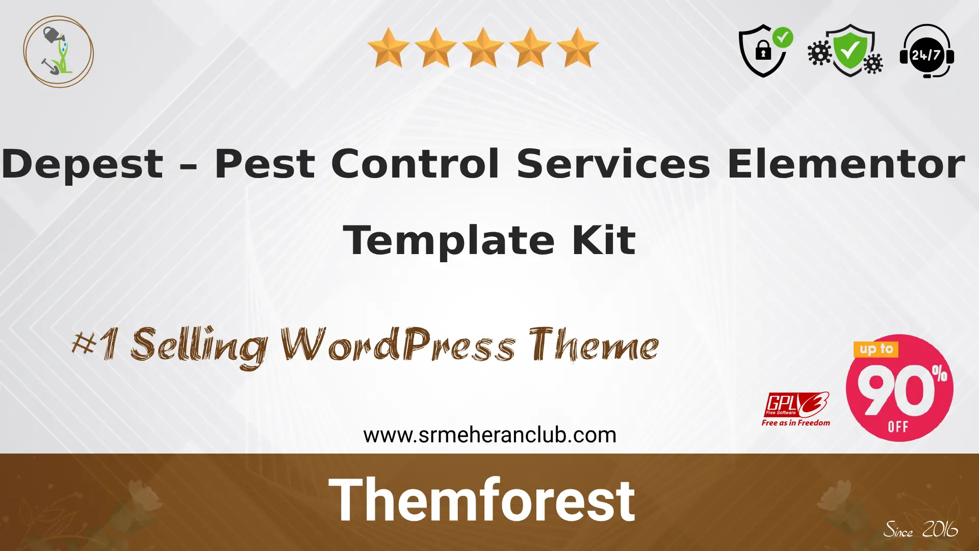 Depest – Pest Control Services Elementor Template Kit