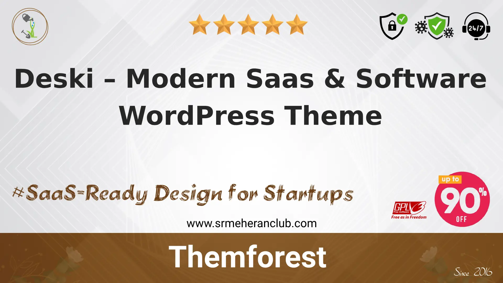 Deski – Modern Saas & Software WordPress Theme — Theme by Themeforest