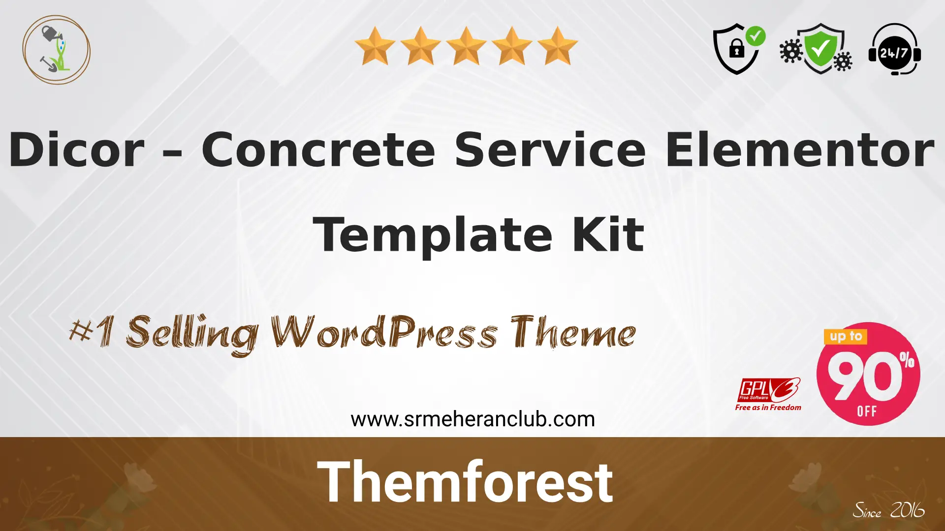 Dicor – Concrete Service Elementor Template Kit