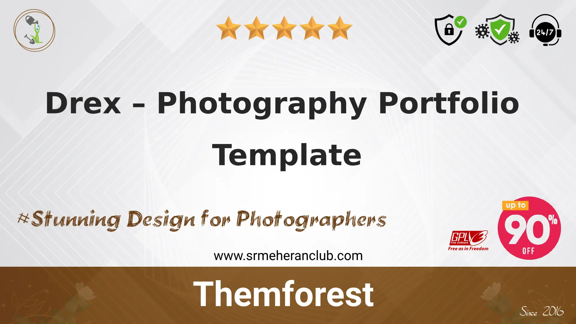 Drex – Photography Portfolio Template