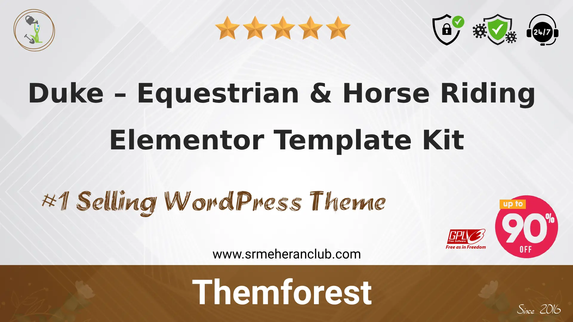 Duke – Equestrian & Horse Riding Elementor Template Kit