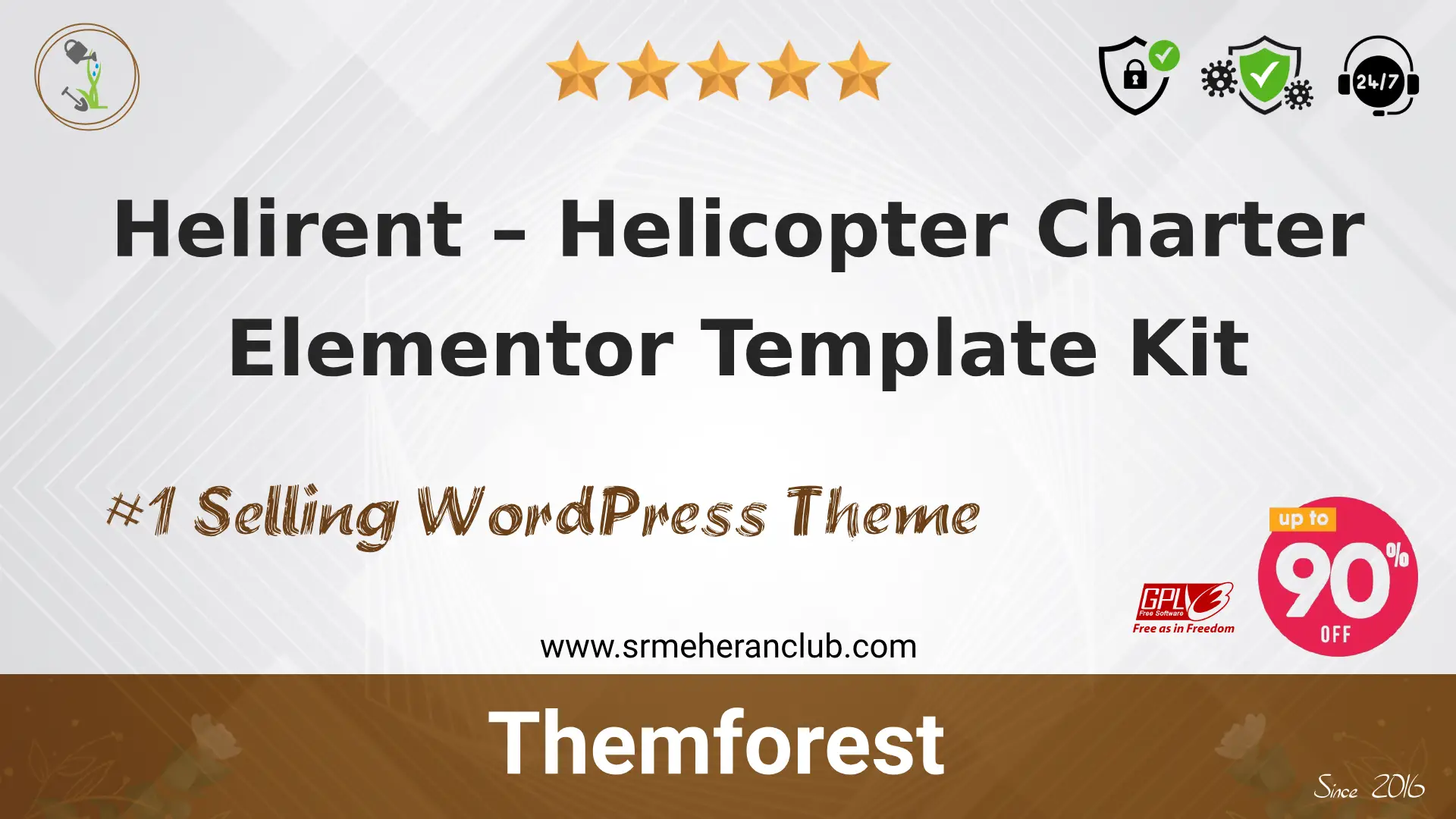 Helirent – Helicopter Charter Elementor Template Kit — Elementor Kit by Themeforest